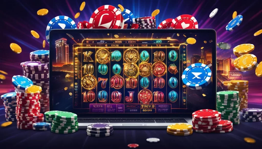 Biểu tượng cảnh báo về các mối đe dọa an ninh mạng khi chọn link poker